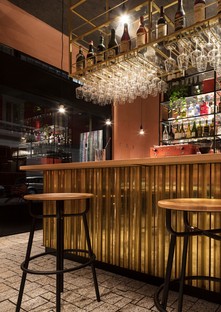 Vudafieri-Saverino Partners RØST Innenarchitektur für ein Restaurant in Mailand
