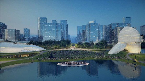 Antizipation der Zukunft MAD stellt das Projekt Shenzhen Bay Culture Park vor
