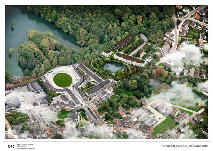 C+S Architects Stadterneuerung der ehemaligen königlichen Stallungen von Tervuren
