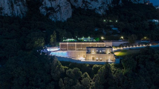 Einweihung des Elektrizitätswerks von Terna auf Capri, ein Projekt der Frigerio Design Group
