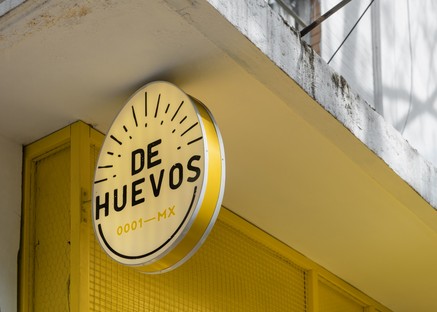 Mexico City De Huevos neues gastronomisches Konzept von Cadena Concept Design
