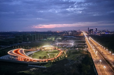Powerhouse Company Loop of Wisdom ein neues Wahrzeichen für Chengdu
