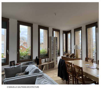 Manuelle Gautrand Edison Lite das Co-housing, das Paris neu erfindet
