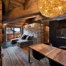 Giuseppe Tortato Architetti, Innenarchitektur einer Berghütte in den Alpen

