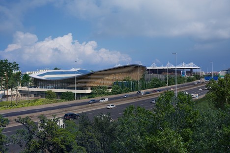 VenhoevenCS + Ateliers 2/3/4/ Aquatic Centre für Olympiade Paris 2024
