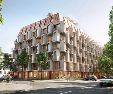 UNStudio und Bauwerk das neue Wohnbauprojekt Van B in München 
