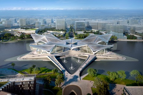 Zaha Hadid Architects Zhuhai Jinwan Civic Art Centre China
