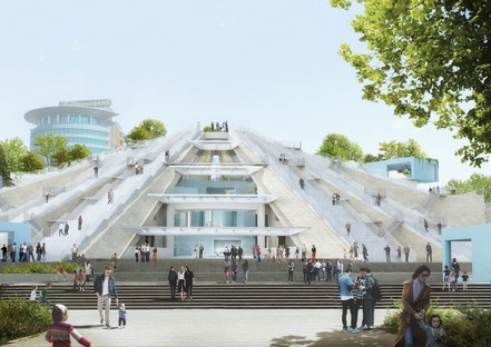 Start des Projekts von MVRDV, neues Leben für die Pyramide von Tirana
