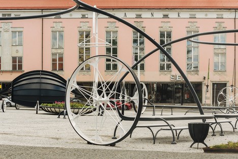 Pavillon von Estland Ausstellung Square! Positively Shrinking auf der Architekturbiennale von Venedig 2021
