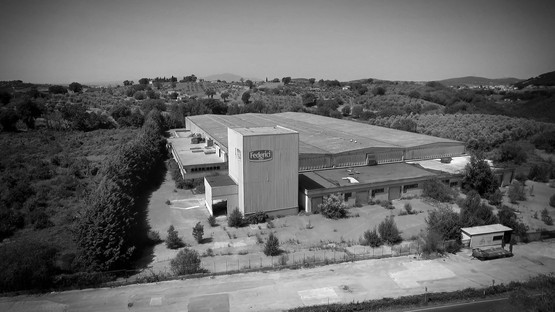 Progetto REb saniert eine ehemalige Nudelfabrik für das Headquarter Talenti in Amelia
