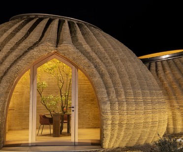 Mario Cucinella Architects TECLA ökologisch nachhaltiges 3D-gedrucktes Lehmhaus 
