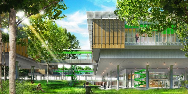 Renzo Piano entwirft ein Kinderhospiz in den Baumwipfeln
