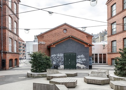 EFFEKT Architects ein Foyer für Amager Bio und ZeBU Theater Kopenhagen 

