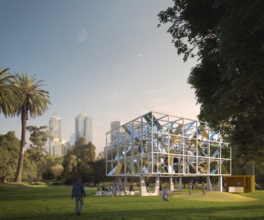MAP Studio MPavilion 2021 ein temporärer Pavillon für Melbourne
