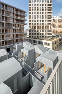 Moussafir Architectes & Nicolas Hugoo Architecture Gebäude mit Mischnutzung in Paris
