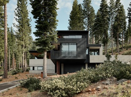 Faulkner Architects Lookout House ein minimalistisches Haus in der Sierra Nevada
