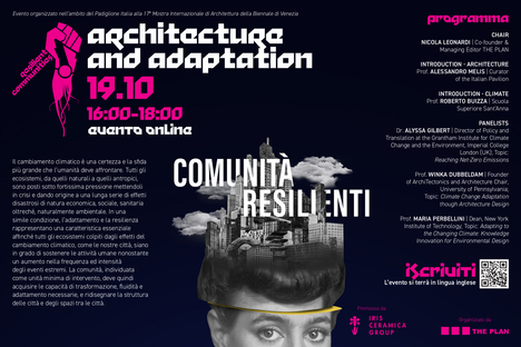Die Themen der COP26 bei Resilient Communities - Biennale von Venedig
