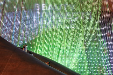 Architektur in Bewegung Italienischer Pavillon auf der Expo Dubai 2020
