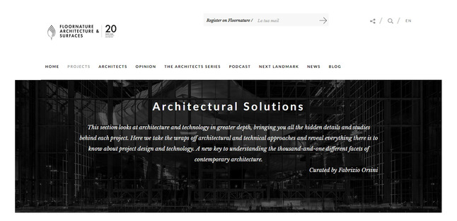 2001-2021: 20 Jahre Floornature.com, Pionier des Markenjournalismus und Zeuge einer sich verändernden Architektur

