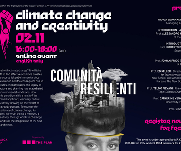 Climate change and creativity - Webinar Resilient Communities Biennale di Venezia
