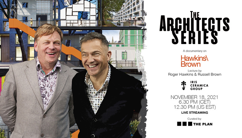 Roger Hawkins und Russell Brown bei The Architects Series
