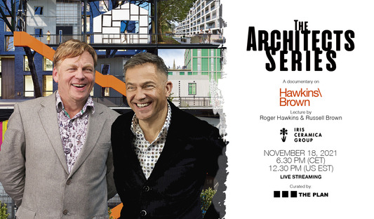 Roger Hawkins und Russell Brown bei The Architects Series

