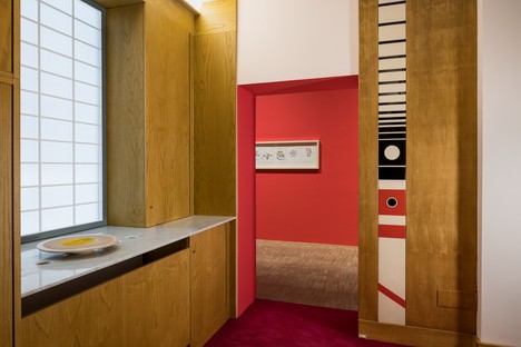 Casa Lana und Ausstellung Ettore Sottsass. Struttura e colore - Triennale Milano
