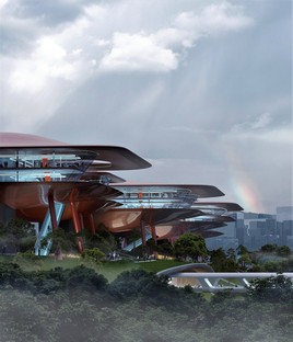 MAD Architects Cuntan International Cruise Centre Chongqing
