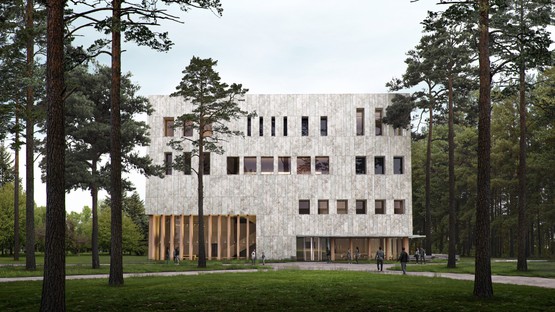 Powerhouse Company ein zirkuläres Holzgebäude für die Universität Tilburg 
