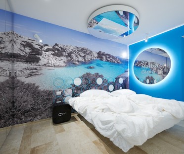 Simone Micheli Blue Apartment Interior Design
