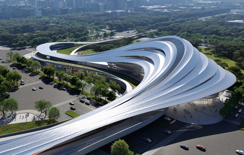 Zaha Hadid Architects Jinghe New City Culture & Art Centre

