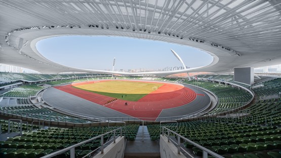 MAD Architects hat das Stadion des Quzhou Sports Park in China fertiggestellt 

