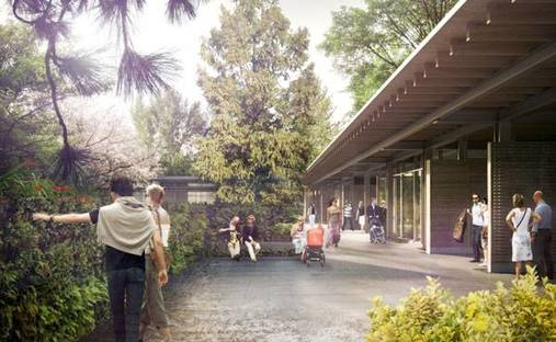 Olson Kundig Architects, Entwurf des Bellevue Botanical Garden