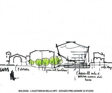 Renzo Piano präsentiert das Auditorium von Bologna
