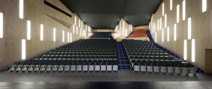 Francisco Mangado, Städtisches Auditorium von Teulada, Spanien
