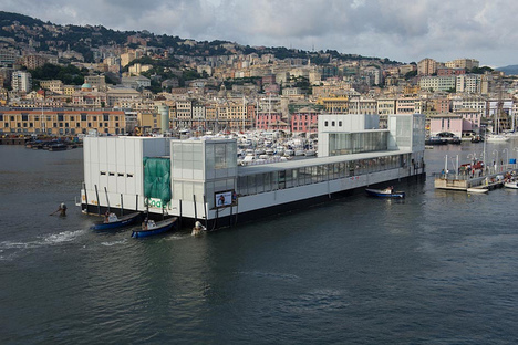 Renzo Piano: Neuer Wal-Pavillon im Aquarium von Genua
