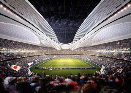 Zaha Hadid, New National Stadium - Tokio Olympische Sommerspiele 2020
