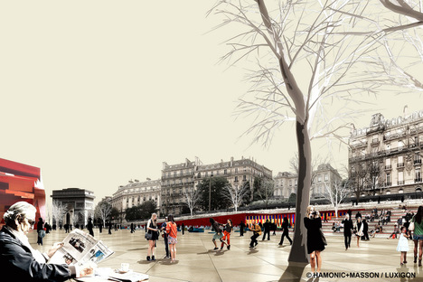 Hamonic+Masson, Avenue Foch, urbanes Projekt in Paris

