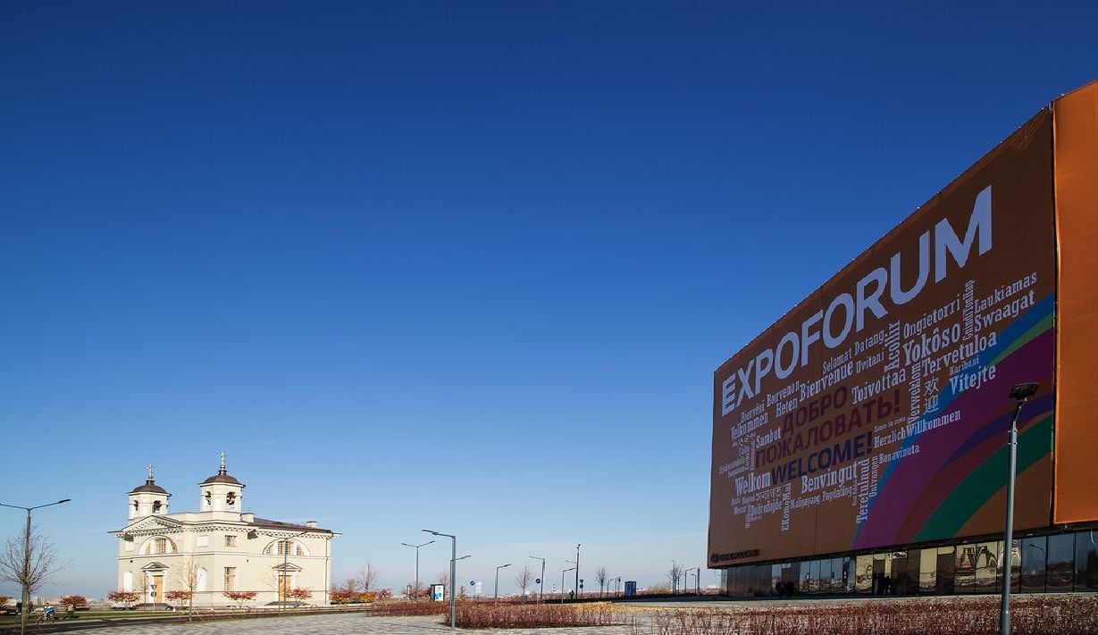 Expoforum Sankt Petersburg: Speech und Gerasimov mit GranitiFiandre