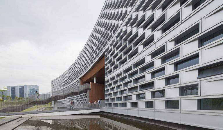 Urbanus und die Universitätsbibliothek der SUST in Shenzhen
