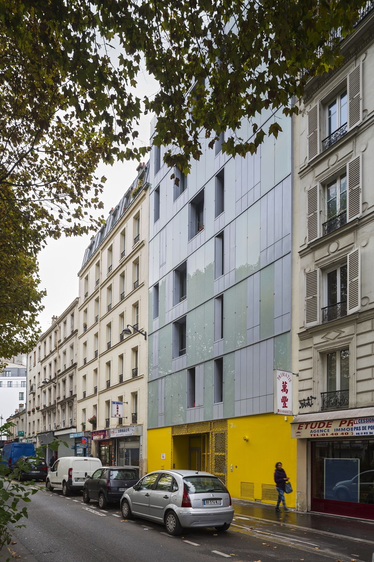 InSpace Architecture Paris: Sozialwohnungsbau und Familienzentrum
