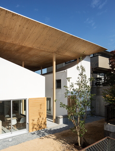 y+M design office und das Floating Roof House in Kobe
