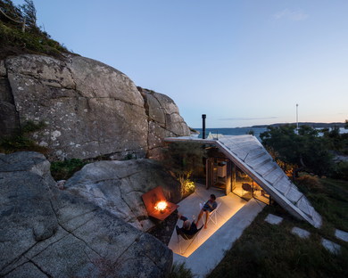 Lund Hagem Architects: Cabin Knapphullet in den norwegischen Fjorden
