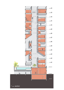 AGi Architects: Wafra Vertical Housing, Windturm in Salmiya
