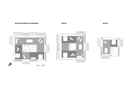 Casa Sin Huella von Schütte und A-01, skalierbarer Wohnraum für die Wildnis

