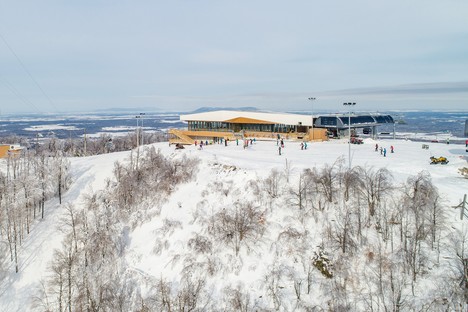 Lemay gestaltet ein 360°-Panorama für das Bromont Summit Chale
