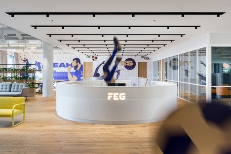 Perspektiv: Büros für FEG Fortuna Entertainment Group in Prag
