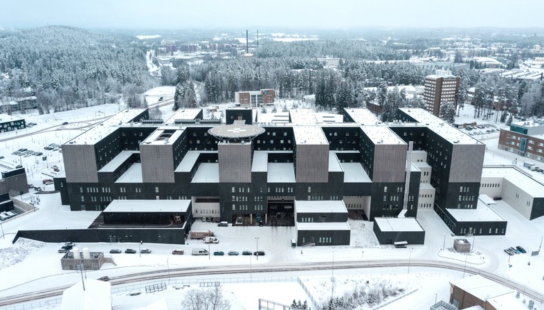 JKMM: Nova Hospital in Jyväskylä, Stadt der Gesundheit
