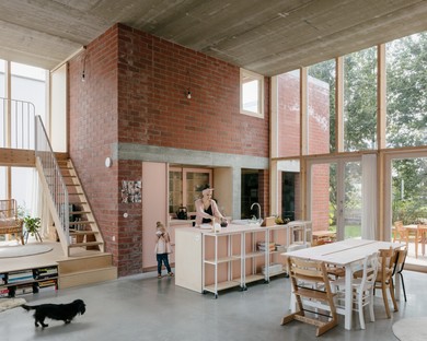 BLAF Architecten: Familienhaus in Mechelen, Flandern
