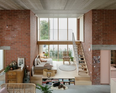 BLAF Architecten: Familienhaus in Mechelen, Flandern
